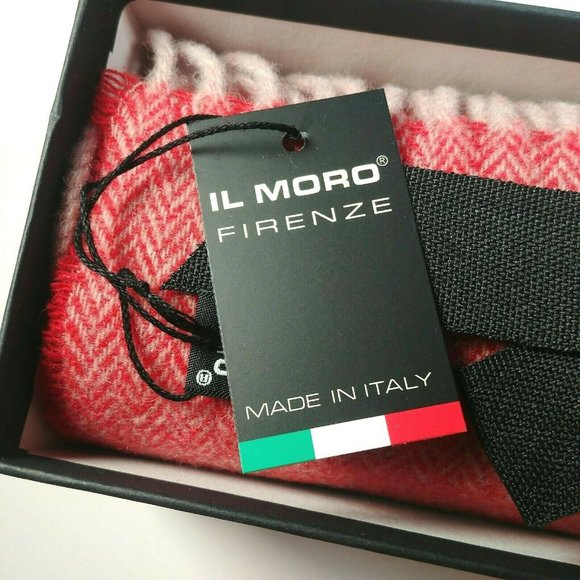 Firenze - Made in Italy Men's Wool Scarf Gift Box - Picture 5 of 6